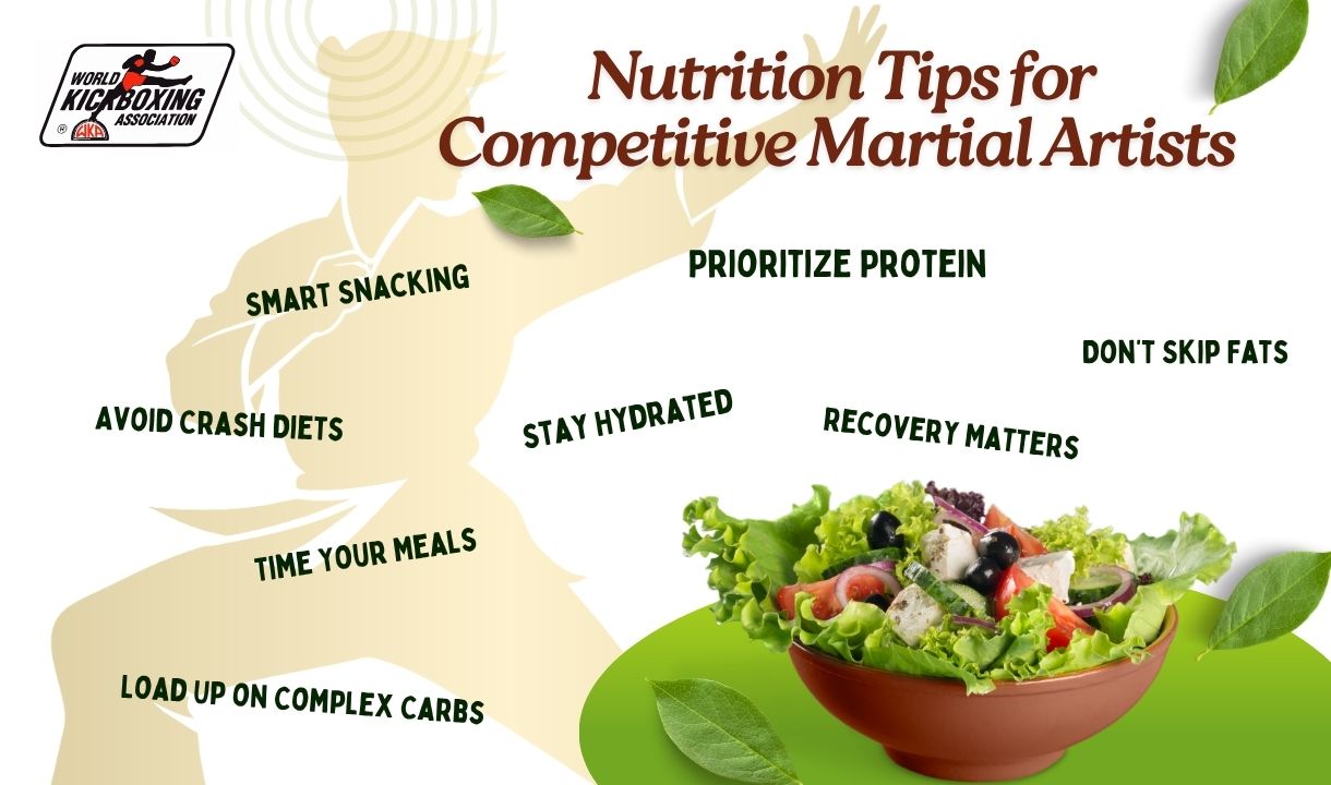 Nutrition Tips for Competitive Martial Artists