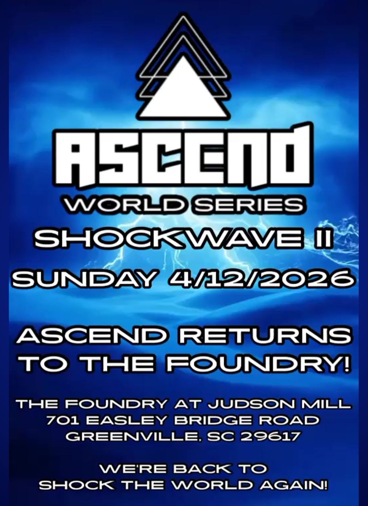 ASCEND WORLD SERIES: SHOCKWAVE II